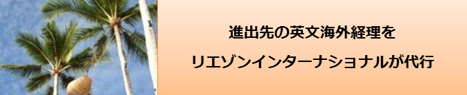 国際展開する日系企業様を英文会計代行サービスでサポート